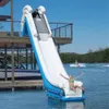 Outdoor Games Customized Inflatable Water Yacht Slide Commercial Fun Play Equipment Air Dock Slide For Boat8