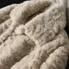 Womens Fur Faux Fur Autumn Winter Korean Lamb Wool Coat Womens Short Thickened Fur Imitation Youth Rex Rabbit Hair Jackets 231102