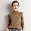 여성 스웨터 가을 스웨터 여성 고품질 고급 패션 디자이너 의류 O- 넥 긴 소매 풀오버 니트 소녀 탑