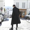 Мужские полушерстяные пальто BOLUBAO, зимние брендовые мужские модные пальто, одежда, однотонное повседневное пальто, мужское 231102