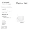 Outdoor Waterproof Lamp Lawn Swimming Pool Open-air Bar Dining Table Chair Party Atmosphere Square Charging