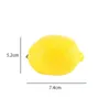 Party Decoration 6/10pcs Artificial Lemons Simulation Livselike Fake Fruit Home Kitchen Wedding Table Pography Props