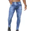 Jeans pour hommes Mode Skinny Garçons Classique Coton élastique Slim Hommes Strech Denim Pantalon de haute qualité Noir Casual Vêtements masculins