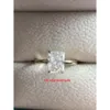 Simple Style 14K Real Pure Gold Solid Yellow Gold Ring with Ice cut Emerald Moissanite Men Ring Jewelry