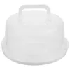Plates Portable Cake Box Bread Holder Lid Fridge Containers Carrier Dish Keeper Homemade Plastic Loaf Storage