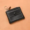 Korthållare Kvinnor Girl Mini Holder Money PALLS ZIPPER PU LEATERCOIN STALTER