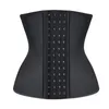 Bustiers & Corsets Short Torso Waist Trainer Corset For Tummy Control Underbust Sports Workout Hourglass Body Shaper Belt