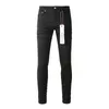 Motorcycle Ksubi Jeans pour hommes Jeans pourpre marque solide streetwear mode noir denim slim stretch 9m3n