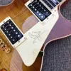 Custom shop, made in China, chitarra elettrica di alta qualità, colore Tobacco Burst, battipenna, ponte Tune-o-Matic, hardware dorato, spedizione gratuita