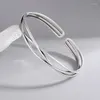 Bracciale DAYIN Braccialetti color argento minimalista Moda semplice multistrato croce geometrica regali di gioielli per feste di compleanno per le donne