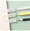 Sheets/Set Solid Color N Times Index Sticky Notebook Bookmark List Labels Mini Self-adhesive Memo Pads Office Stationary