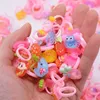 Gioielli 100 pezzi simpatici bambini cartone animato gioielli in resina bambini anello per ragazza stile misto fiore animale fiocco frutta regalo presente decorazione anelli 231101