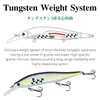 Fishing Hooks 5PCS 115SP Suspend Minnow Jerkbait 115mm 17.2g AURORA Tungsten Weight System Artificial Hard Bait Professional Fishing Lure 231101