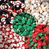 Charms 100pcs/Pack Bulk Wholesale Resin Christmas Lots Sale Snowman Penguin Tree Pendant For Earring Diy Jewelry Make