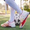 Scarpe eleganti Scarpe da calcio per studenti adolescenti basse alte grandi unghie rotte con erba antiscivolo sport di squadra del campus 231101