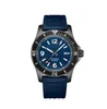 U1 TOP AAA Brietling Super Ocean mécanique MECTION MENS MEN'S Fashion Blue Calle AutoMatic Mens Watch rotatif Sangle de caoutchouc Superocean STRAPS SPORT