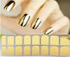 Nail Art Polish Metallic Gold Foil Sticker Decal Patch Wraps Tips Full Nail Tips Decoration3112836