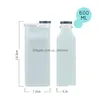 Tumblers Sile Folding Water Bottle Milk Cup Large Capacity Sport Drinks Bottles With Lid Outdoor Candy Color Wy214 Zwl Jj 9.21 Drop Dhhfq