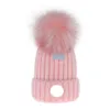 Chapéu de desenhista inverno gorro de lã de malha chapéu mulheres quentes faux fur pom beanies chapéus moda versátil presente de natal equipado carta ao ar livre esqui lazer tempo chapéus