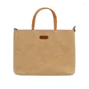 Briefcases Washed Kraft Paper Laptop Liner Suitable For Apple 14 Inch Briefcase 16 Single Shoulder Crossbody Large Capacity Bag