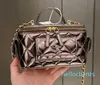 Handbags Adjustable Shoulder Strap Quilted Matelasse Crossbody Genuine Leather Cosmetic Vanity Bag Coin Purse Wallet
