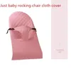 Dining Chairs Seats Universal Baby Rocking Chair Cloth Cover Cotton Khaki Baby Cradle Accessories Baby Sleep Artifact Can Sit Lie Spare Cloth Set 231101