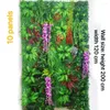 Decorative Flowers Artificial Plants Boxwood Hedge Panels 60 40cm Greenery Backdrop Wall Grass Carpet Lawn