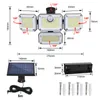 Solar Wall Lights Outdoor Motion Sensor Adjustable Head 333LEDs Split Solar Flood Lights Garden Street Lighting