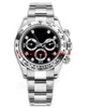 20 Stil 40mm Erkekler İzle 116500 Panda 116500 116520 Spor Saatleri 2813 Otomatik Hareket Saatleri Siyah Dial For Spor Luminous Montre De Luxe Bilek Kafaları İki Ton Altın