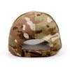Cykelmössor maskerar sommaren militär kamouflage skalle baseball mesh cap justerbar airsoft taktisk vandring casquette hattar för män kvinnor 231102