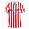 QQQ8 23 24 Stoke City Mikel Campbell Soccer Jerseys Smith Fletcher Powell Brown Clucas Home Kits 2023 2024 Lewis Baker Men Kids Kit