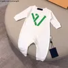 Designer V Luxe Bébé Barboteuses Ensembles nouveau-nés Nouveau-né Combinaisons Marque Filles Garçons Vêtements Barboteuse Salopette Combinaison Enfants Body Pour Bébés