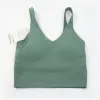 LL-088 Kadın Spor Yoga Sütyen Seksi Tank Top Sıkı Yoga Yelek Göğüs Pedi ile Yok Yumuşak Atletik Fitness Giysileri Özel Logo