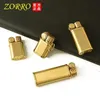 Briquets Zorro 588 rétro personnalité meule Mini Portable en laiton briquet créatif petit Punky kérosène en gros