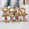 Décorations de noël 41Styles poupées en tissu mignon décoration arbre créatif pendentif ornements année 2023 cadeau de noël ToyChristmas