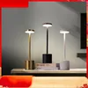 Lámpara decorativa creativa, luz nocturna de lujo, toque para dormitorio, lámpara de atmósfera de cabecera de carga simple moderna, adorno