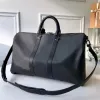 10A plunjezakken designer tas klassieke 45cm 50cm 55cm tas reisbagage voor mannen echt leer topkwaliteit dames crossbody bakken schoudertassen heren dames handtassen