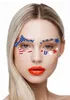 4. Juli Temporäre Tattoos Amerikanische Flagge Rot Weiß und Blau PatrioticTattoos Aufkleber Independence Memorial Day Decortions