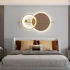 Vägglampa Modern Crystal Lantern Sconces Mirror For Bedroom Led Mount Light Glass