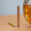 Pipe da fumo Serie di stampe a grana di legno tabacco da pipa in alluminio in metallo