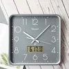Orologi da parete Orologio digitale a LED Design moderno Meccanismo silenzioso di lusso Soggiorno Reloj Pared Articoli per la decorazione della casa