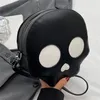 Evening Bags Halloween Skull Head Cellphone Shoulder Bag Novelty Leather Candy Versatile Cute Sling Women Cartoon Small Crossbody 231101