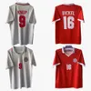 Qqq8 1994 1995 Swiss Soccer Jerseys Retro Vintage 94 95 Camisa de futebol Clássico Home Vermelho Away Branco Bickel Sforza Geiger Wicky