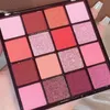 Olśniewające kolorowe 16 kolorów cień do powiek Matte Pearl Makeup dla początkujących cień do powiek