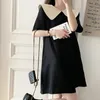 Casual Dresses Women's Contrast Color Dress Fine Provering and Vintage Design for Home Date Party Shopping Nov99