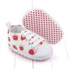 0-1 år småbarn First Walkers Casual Front Tie Up Sports Soft Soled Baby Walking Shoes Sneakers 30 Par Wholesale