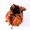 Sac à dos de qualité supérieure Vintage pliable en cuir de vache tanné végétal pour hommes unisexe grande capacité sac d'école décontracté en cuir voyage