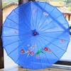 Adultes Taille Japonais Chinois Parapluie Oriental Parasol Parapluie En Tissu Fait À La Main Pour La Fête De Mariage Photographie Décoration Parapluies Q26