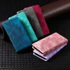 Datura Flower Leather Wallet Wallet for iPhone 15 Plus 14 Pro Max 13 12 11 XR XS X 8 7 6 Suck Magnetic Closure Magnetic Smorsed Totem Card Slot Mandala Cover Cover Pouch