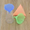 5 Size Pack Mini Plastic trechter voor wijnolie Sojasaus Liquid verpakking Kleine PP Funnels 122055